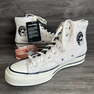 Converse Chuck 70 Hi Yin Yang Egret Black White High Top Size 8.5 Women's NWOB